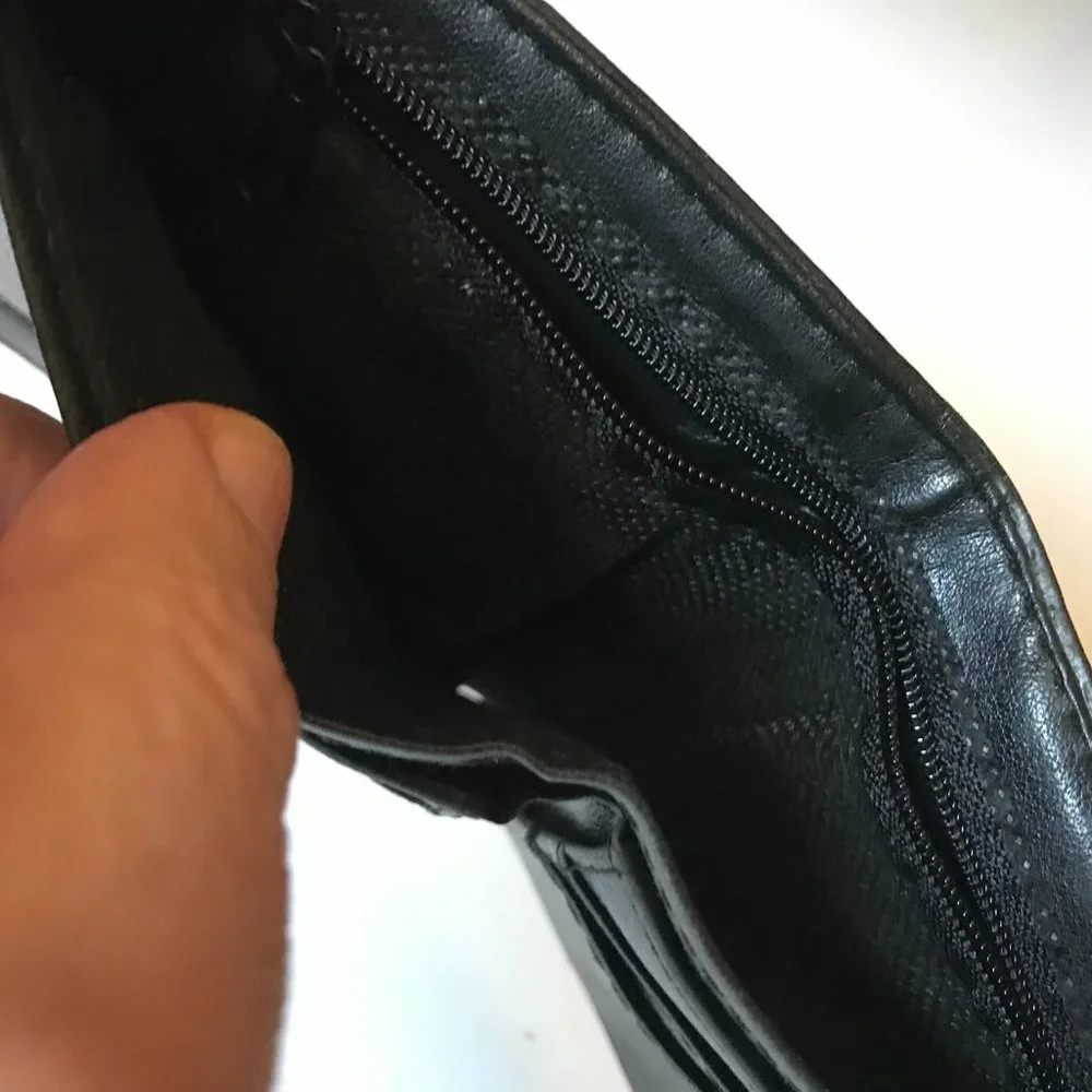 Leather men's wallet